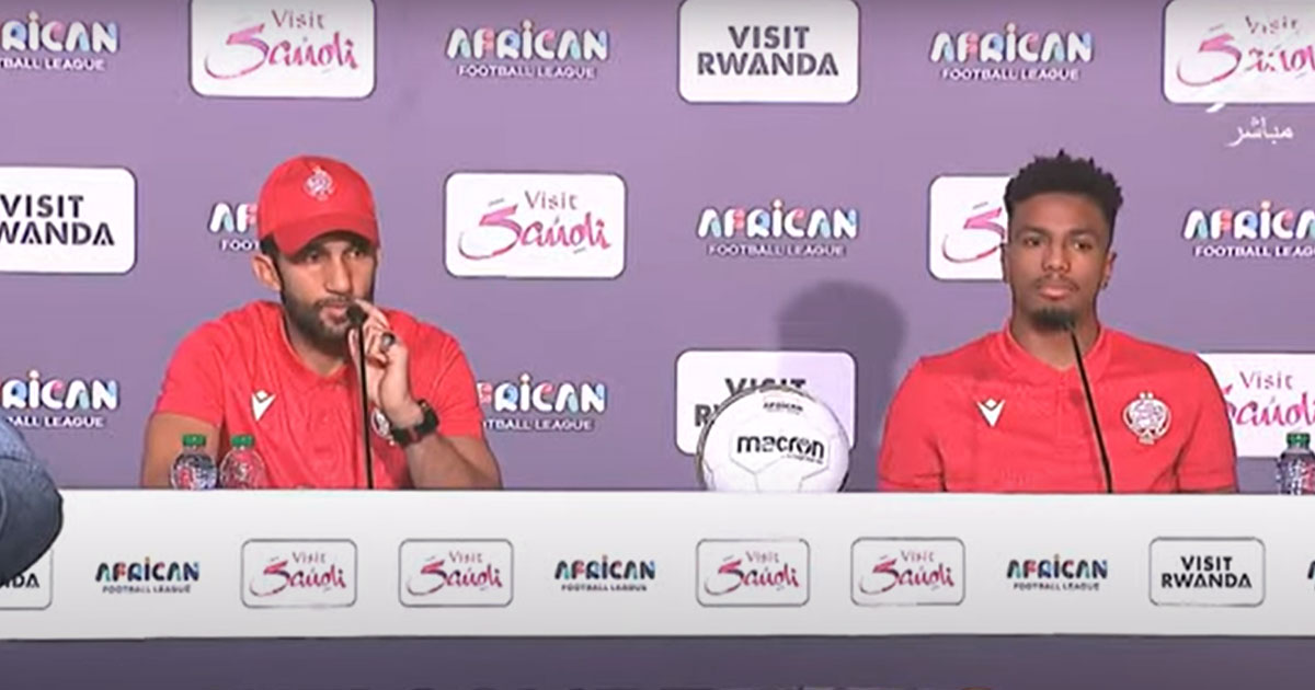 AFL (finale aller/WAC-Mamelodi Sundowns): Adil Ramzi s'attend à un match différent et plus ouvert que les précédents