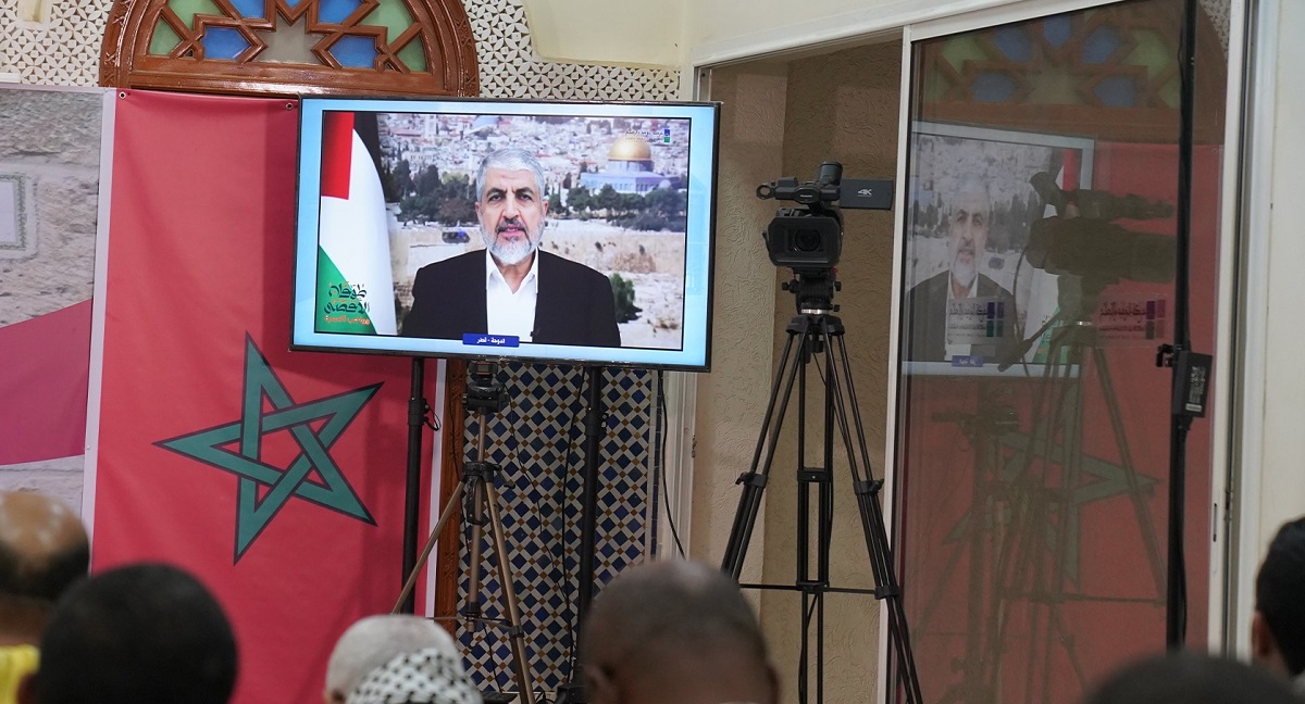 Khaled Mechaal mur Maroc
