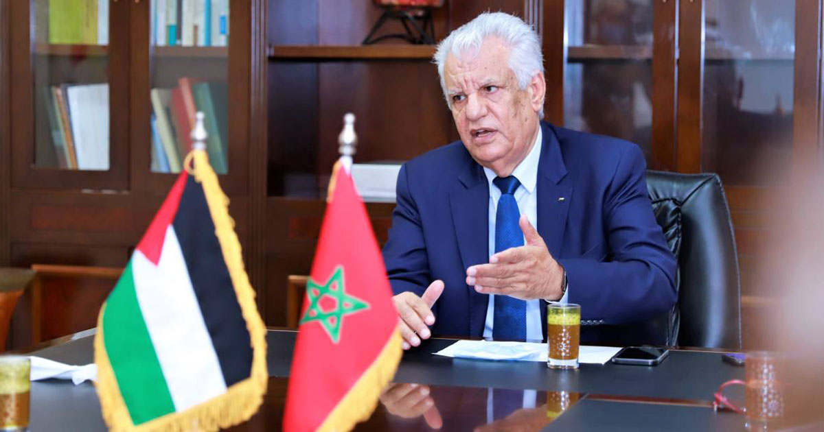 L'ambassadeur de Palestine salue le rôle du Maroc, sous le leadership de SM le Roi, dans le soutien du peuple palestinien
