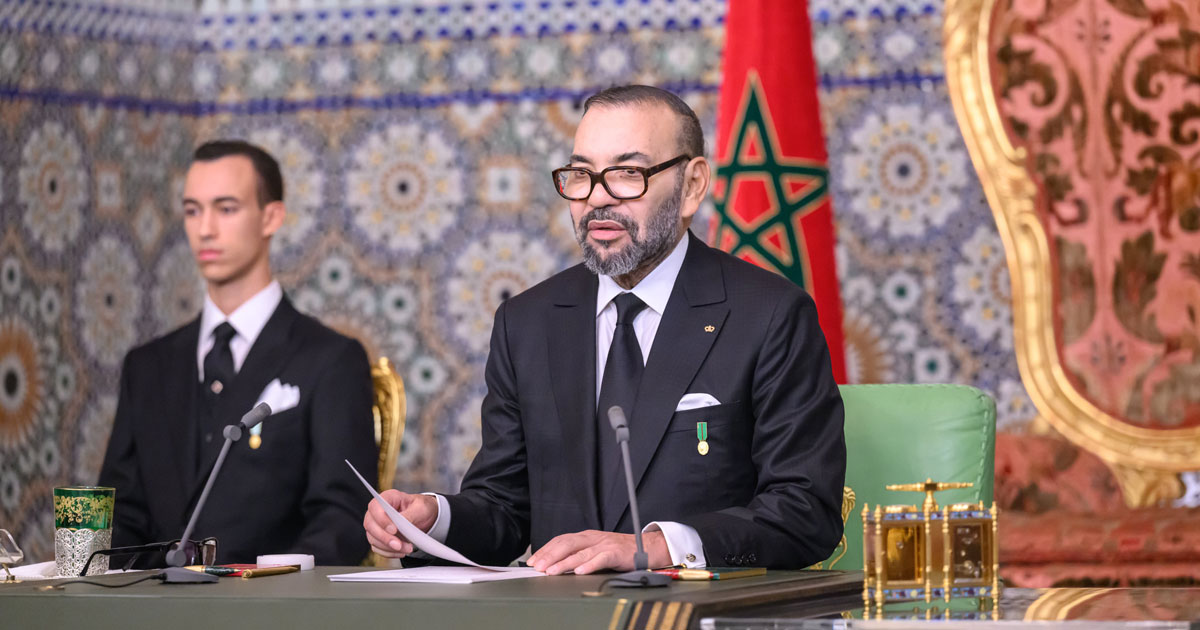 Le Roi Mohammed VI annonçant une mise à niveau nationale du littoral, incluant la façade atlantique du Sahara marocain