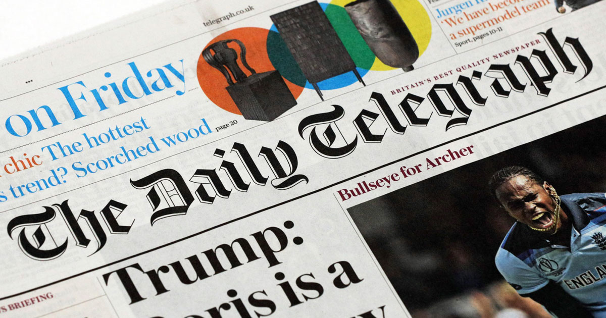 Le gouvernement britannique intervient dans la vente du Telegraph