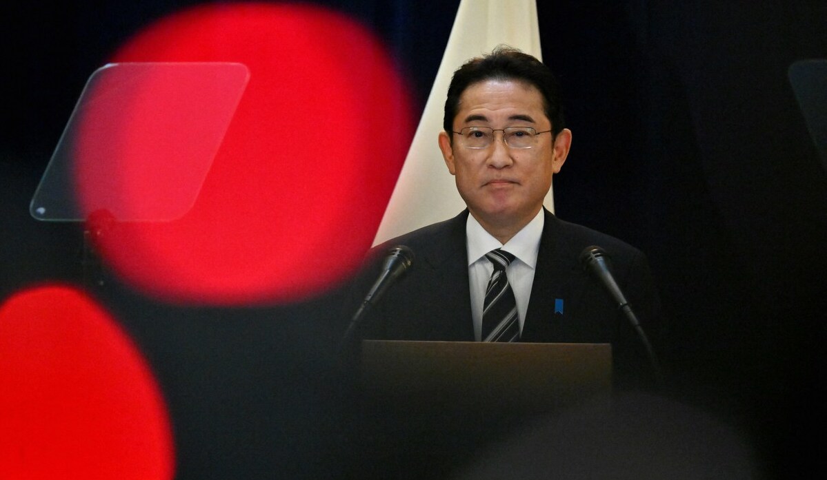 le premier ministre japonais fumio kishida