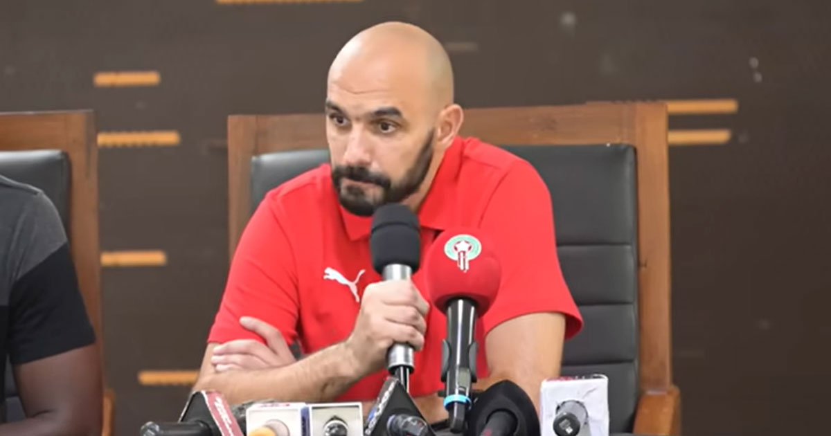 Il est important d'entamer les éliminatoires de la Coupe du Monde 2026 avec une victoire (Walid Regragui)