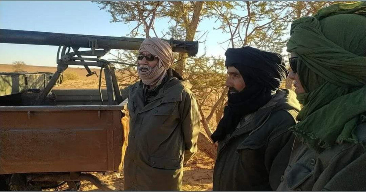 Le chef des séparatistes du Polisario, Brahim Ghali / DR