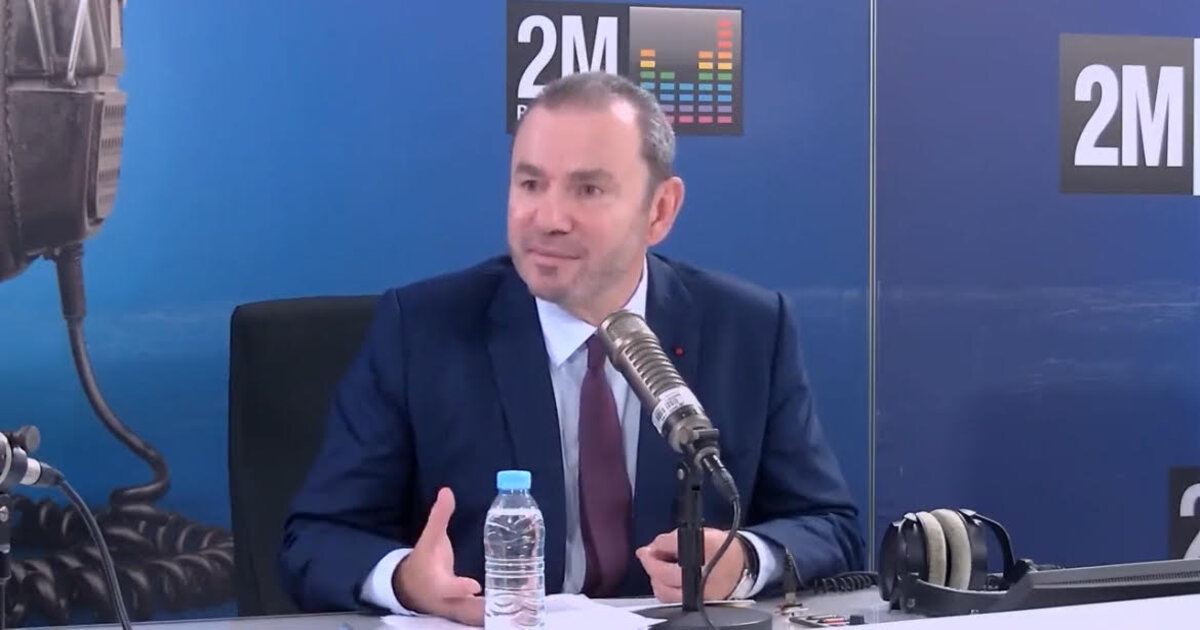 Christophe Lecourtier à Radio 2M / Capture d'écran
