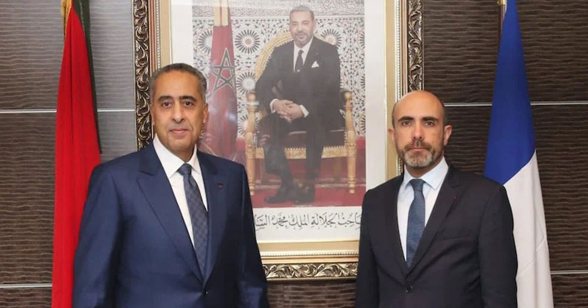 Hammouchi tient deux séances de travail avec le Directeur général de la sécurité intérieure en France