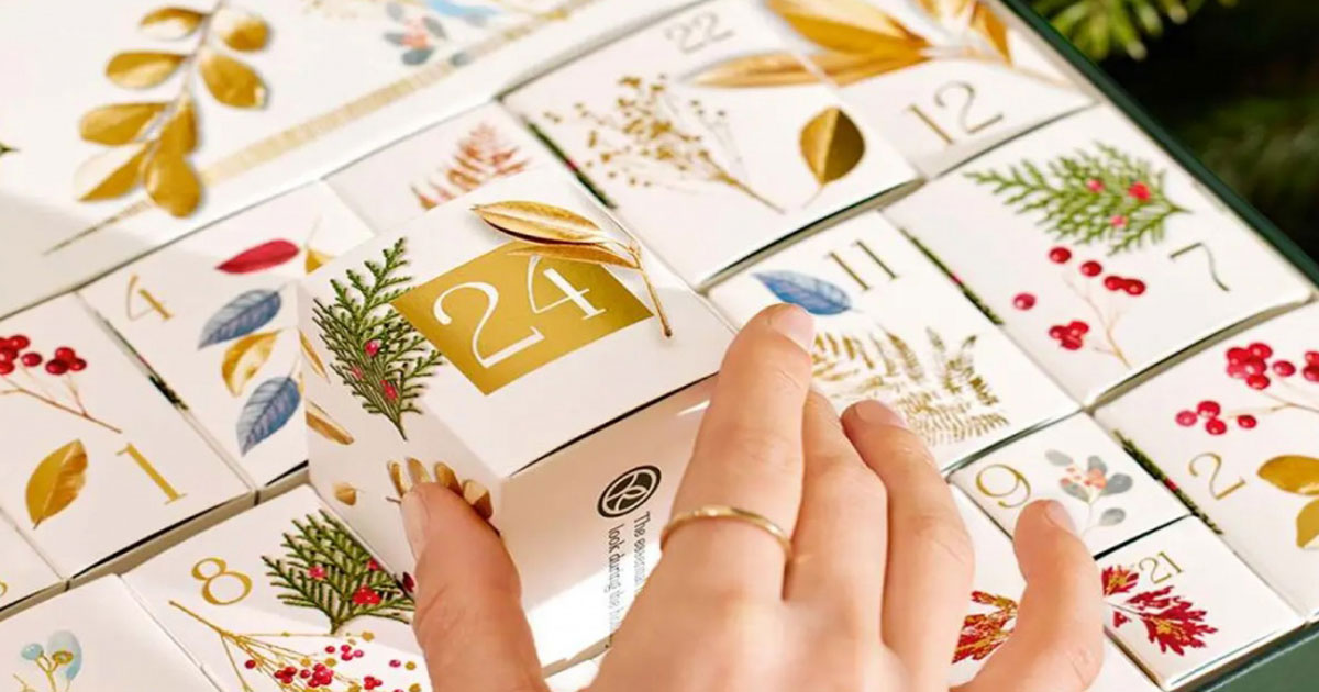 calendrier de l'avent yves rocher