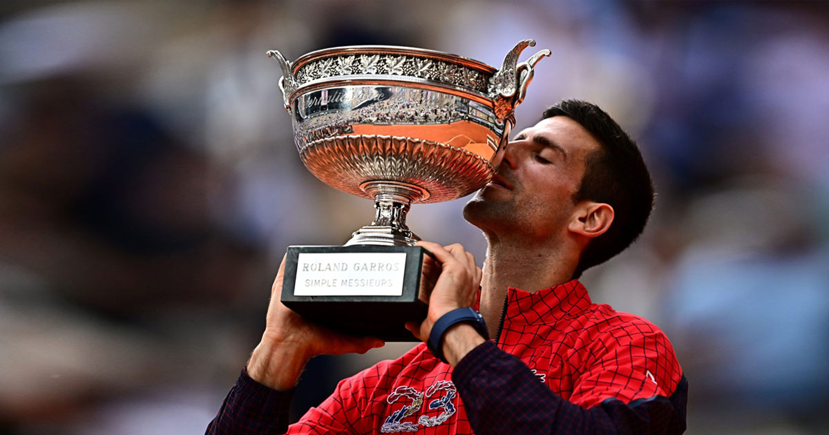 Le Serbe Novak Djokovic désigné sportif européen de l'année 2023