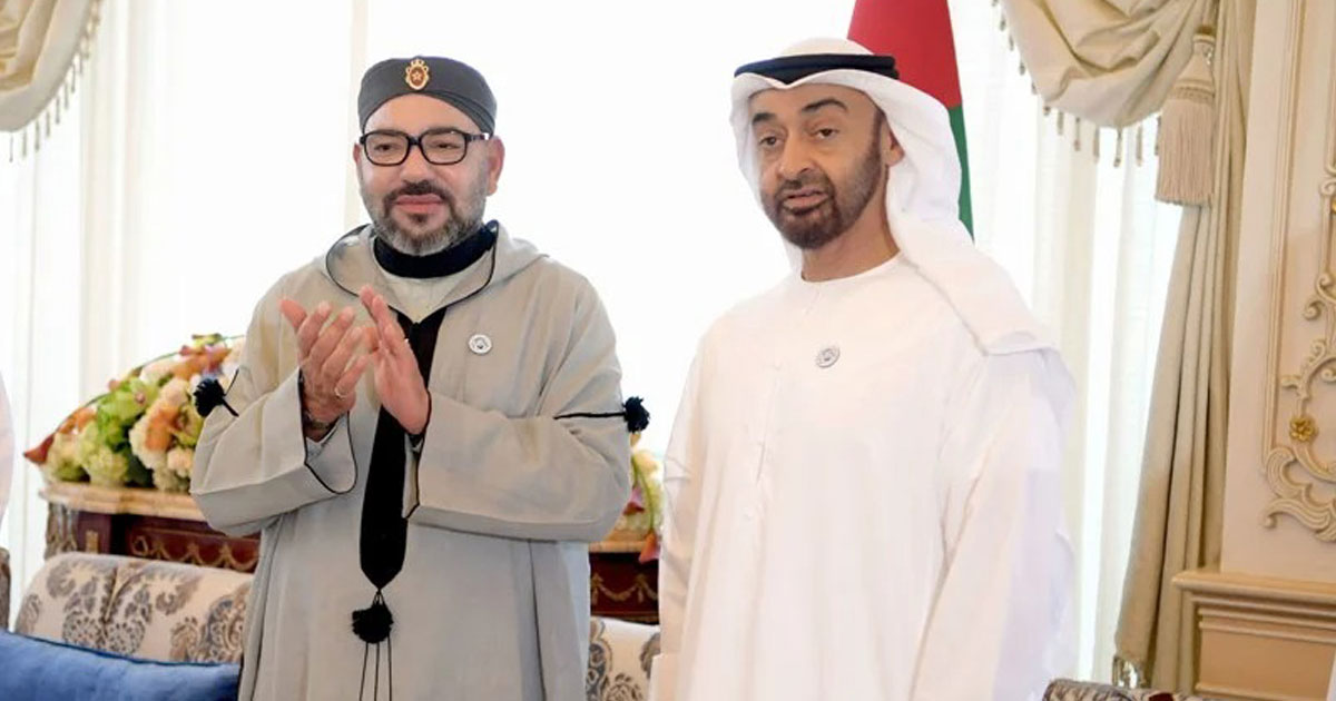 Un accueil officiel réservé à Sa Majesté le Roi Mohammed VI par le Président de l'Etat des Emirats Arabes Unis