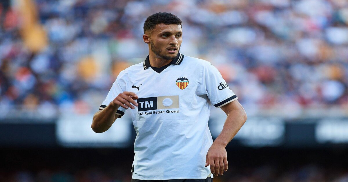 L'international marocain de Valence, Selim Amallah.