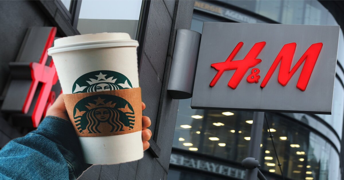 Contrairement aux rumeurs, Starbucks et H&M ne baisseront pas le rideau au Maroc / Montage Photo : H24info