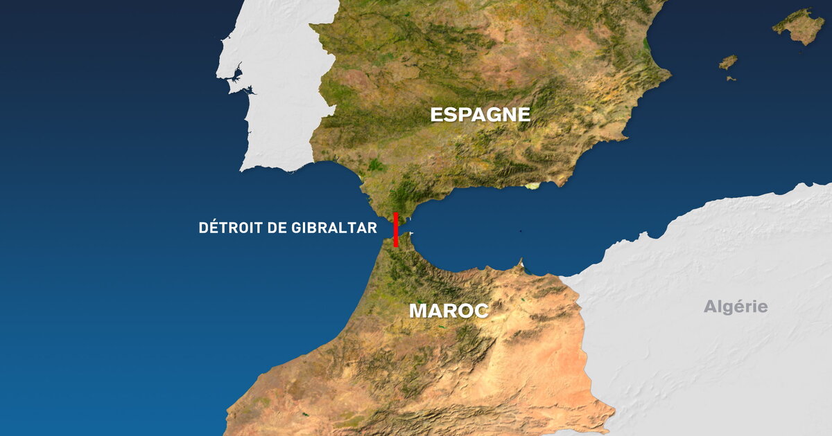 Le projet du tunnel a pour ambition de relier le Maroc et l'Espagne. ©DR