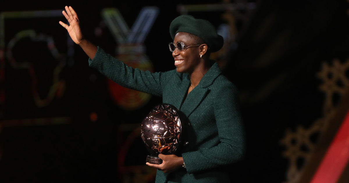 CAF Awards 2023: La Nigériane Asisat Oshoala élue meilleure joueuse africaine de l'année