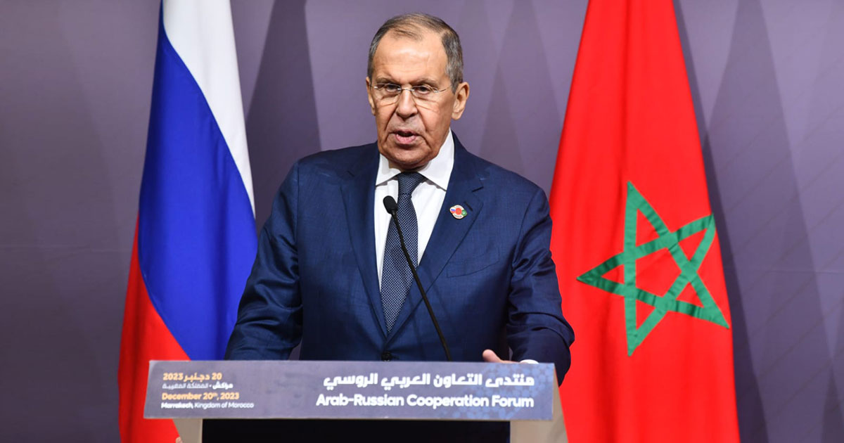 Lavrov salue les efforts du Maroc dans la réussite du 6e Forum de coopération Russie-Monde Arabe à Marrakech