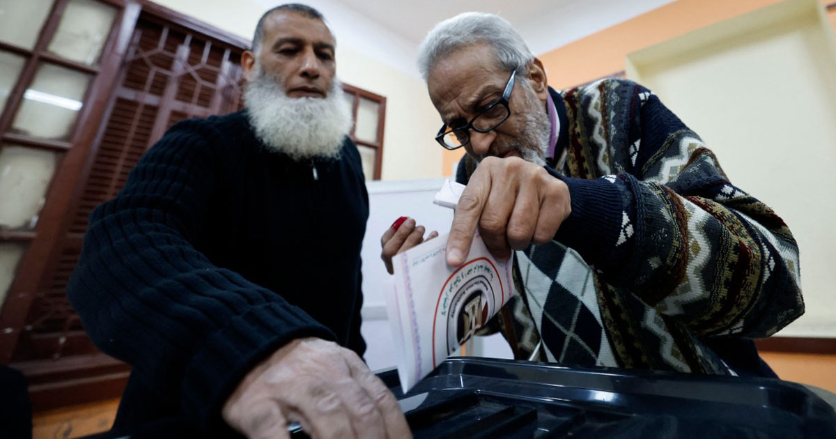 Les Egyptiens aux urnes pour une présidentielle acquise au sortant Sissi