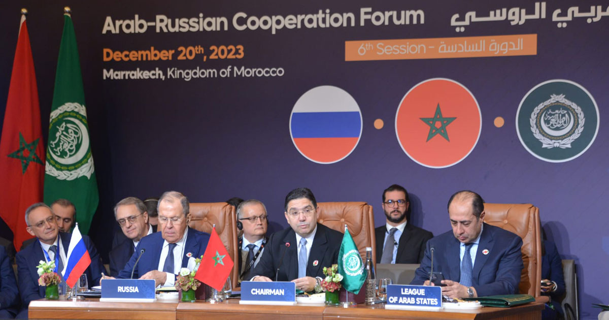 Marrakech: Nasser Bourita préside le Forum de coopération Russie-Monde arabe