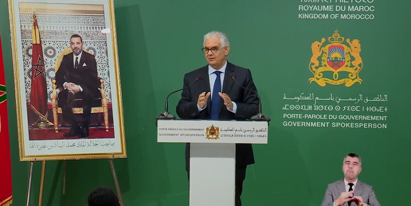 sechresse nizar baraka conseil gouvernement