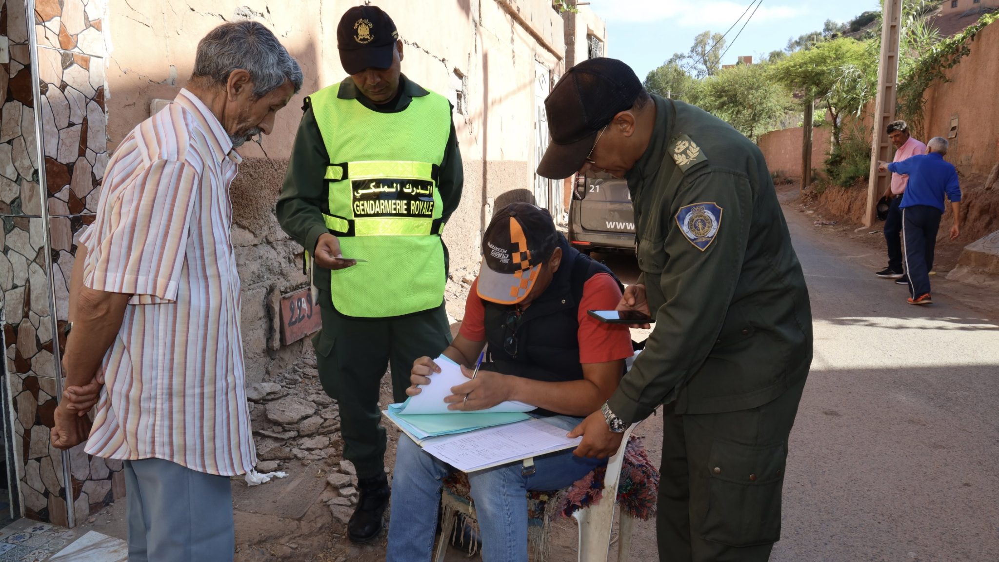seisme haouz aides econstruction taroudant