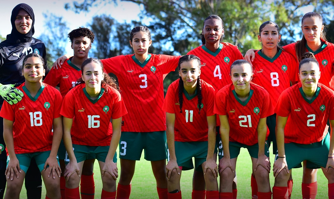 u17 equipe feminine maroc tchequie amical