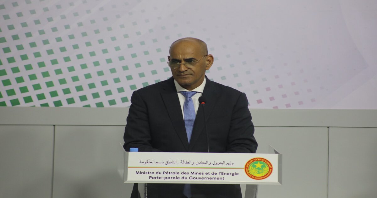 Le porte-parole du gouvernement mauritanien, Nani Ould Chrougha.