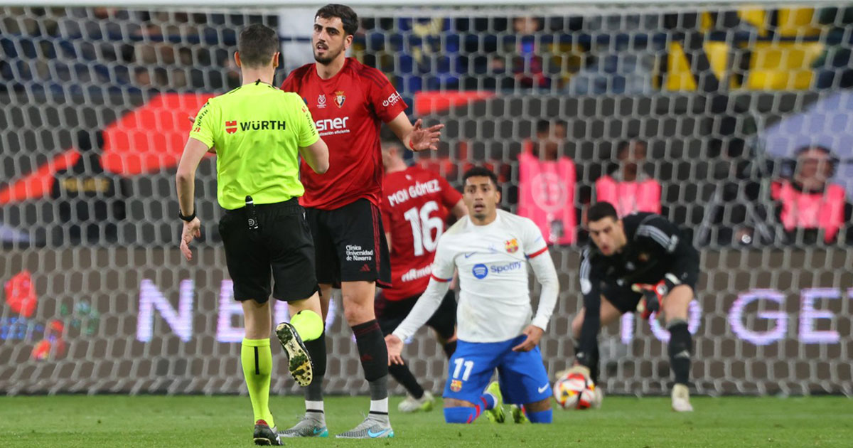 Foot: Raphinha, du FC Barcelone, à nouveau blessé à une cuisse