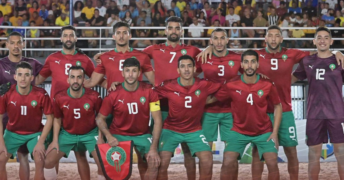 Beach-soccer: le Maroc vice-champion du Tournoi international Maranhao