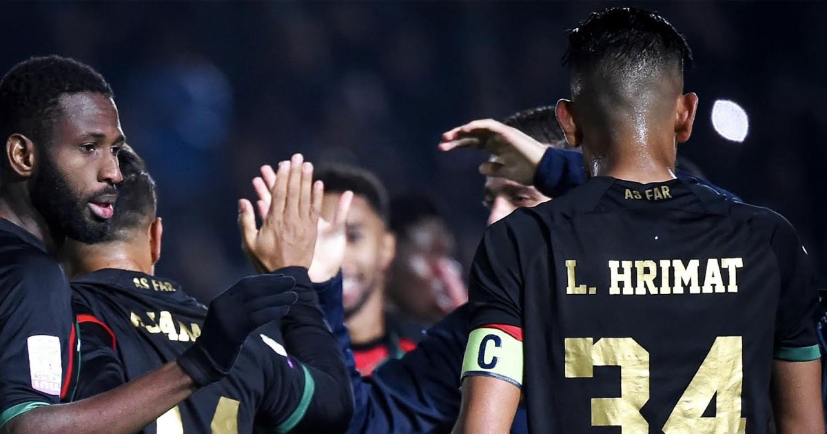Botola Pro: avec une large victoire face au FUS Rabat (4-1), l'AS FAR sacré champion d'automne