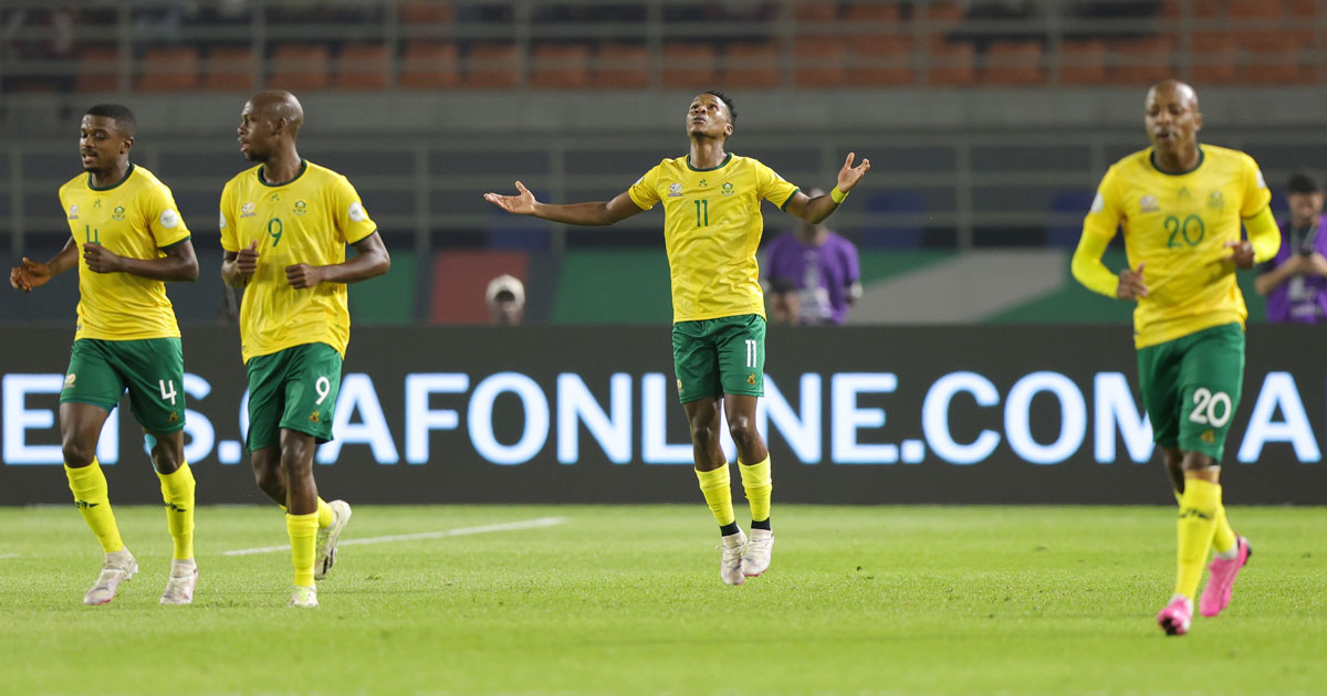 CAN: les Bafana Bafana dominent la Namibie (Vidéo)