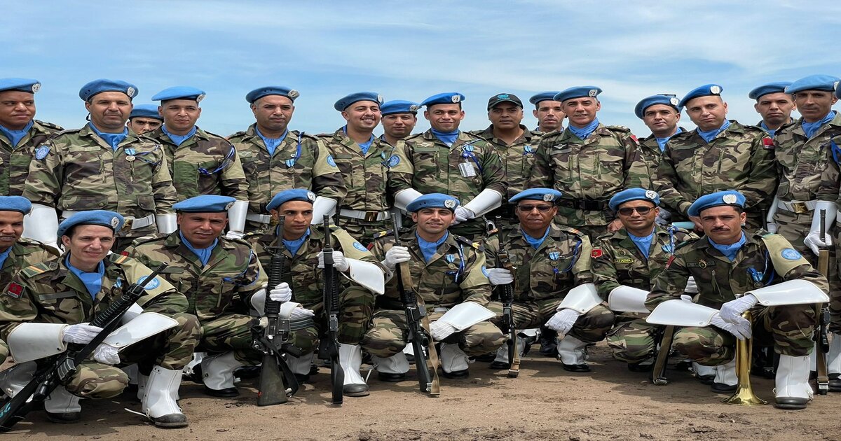 casques bleus marocains en rdc