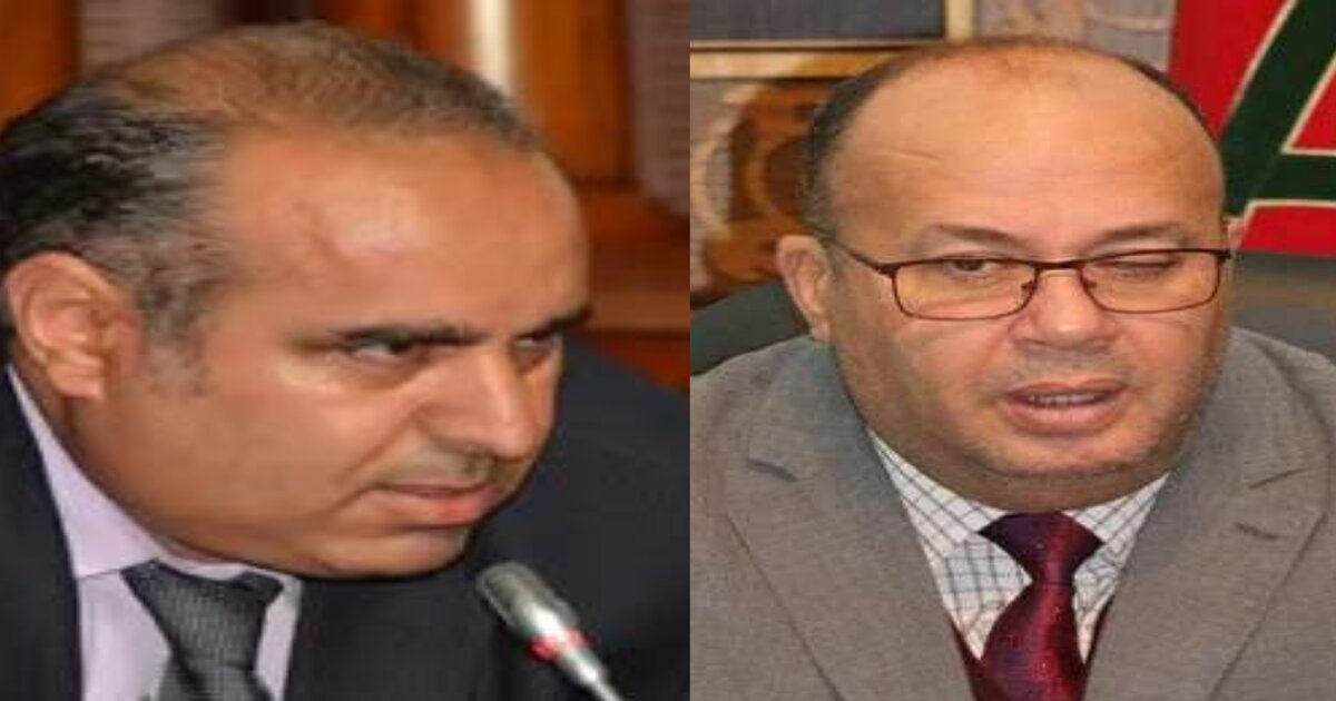 Abdelkader El Boussairi (droite) et Said Zaidi (gauche).