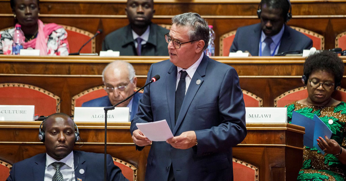 Italie. Akhannouch: "Grâce à la vision royale, le Maroc est devenu leader des énergies renouvelables"