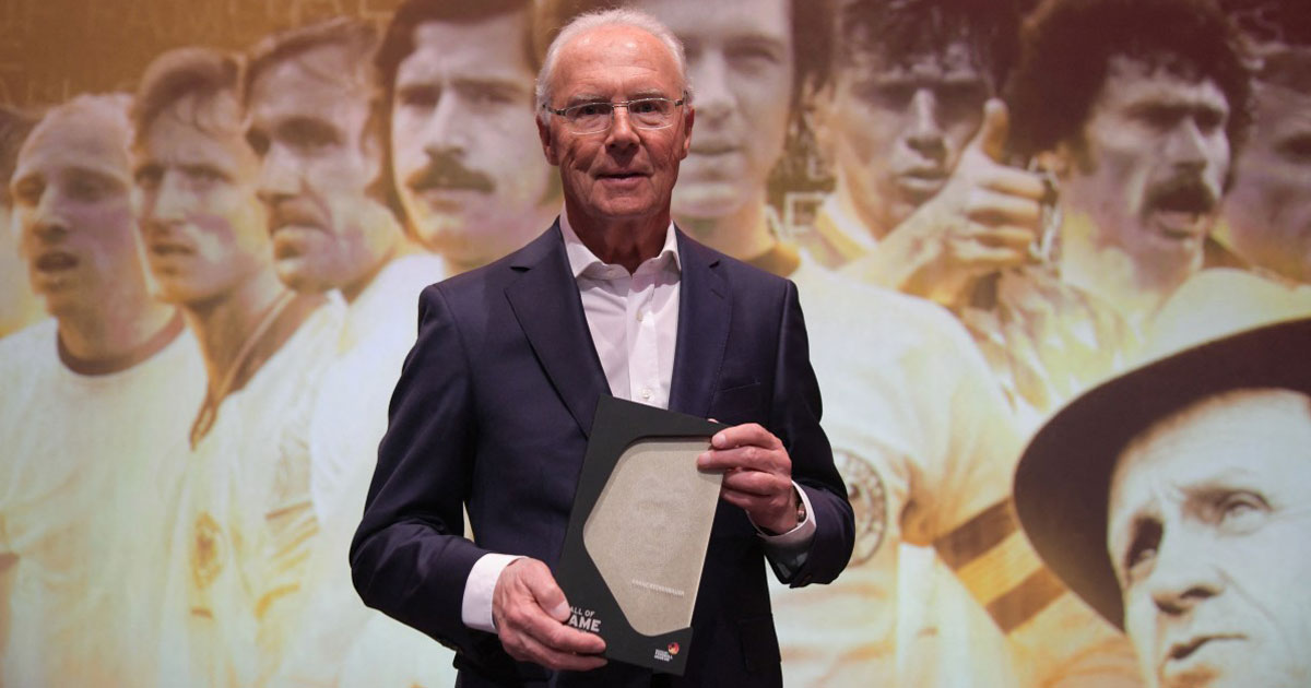 Franz Beckenbauer, légende allemande du football, est mort à 78 ans (fédération)