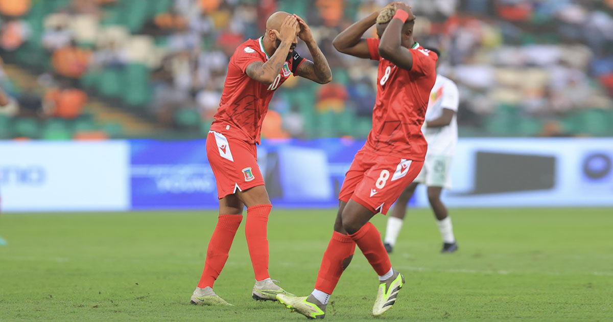 la guinee surprend la guinee equatoriale 1 0 decroche son ticket pour les 4e de finale