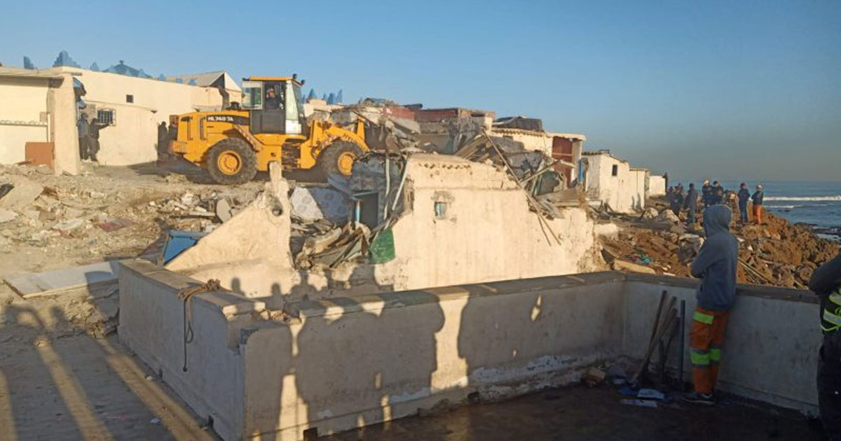 Tombeau de Sidi Abderrahmane: démolition d’une quarantaine de logements insalubres