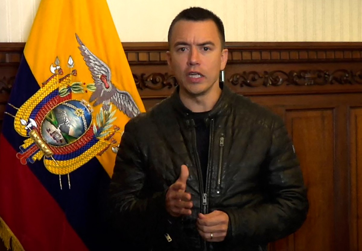 Le président de l'Equateur Daniel Noboa ©AFP