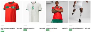 puma prix du kit supporters morocco