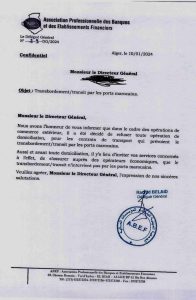 algerie tanger med ports banques