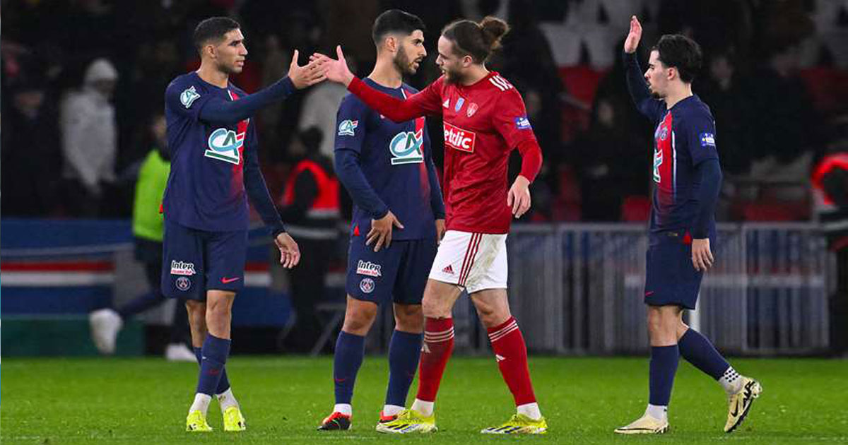 achraf hakim psg brest coupe de france