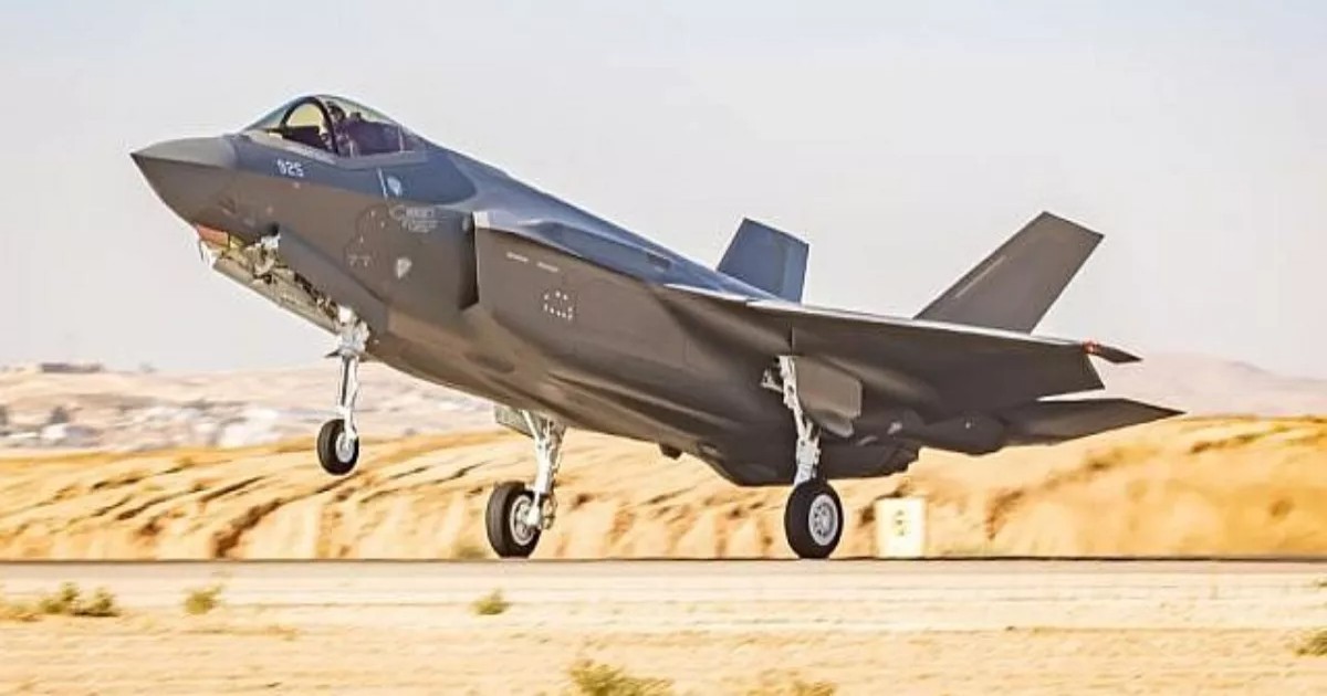 Le F-35,un avion furtif militaire.