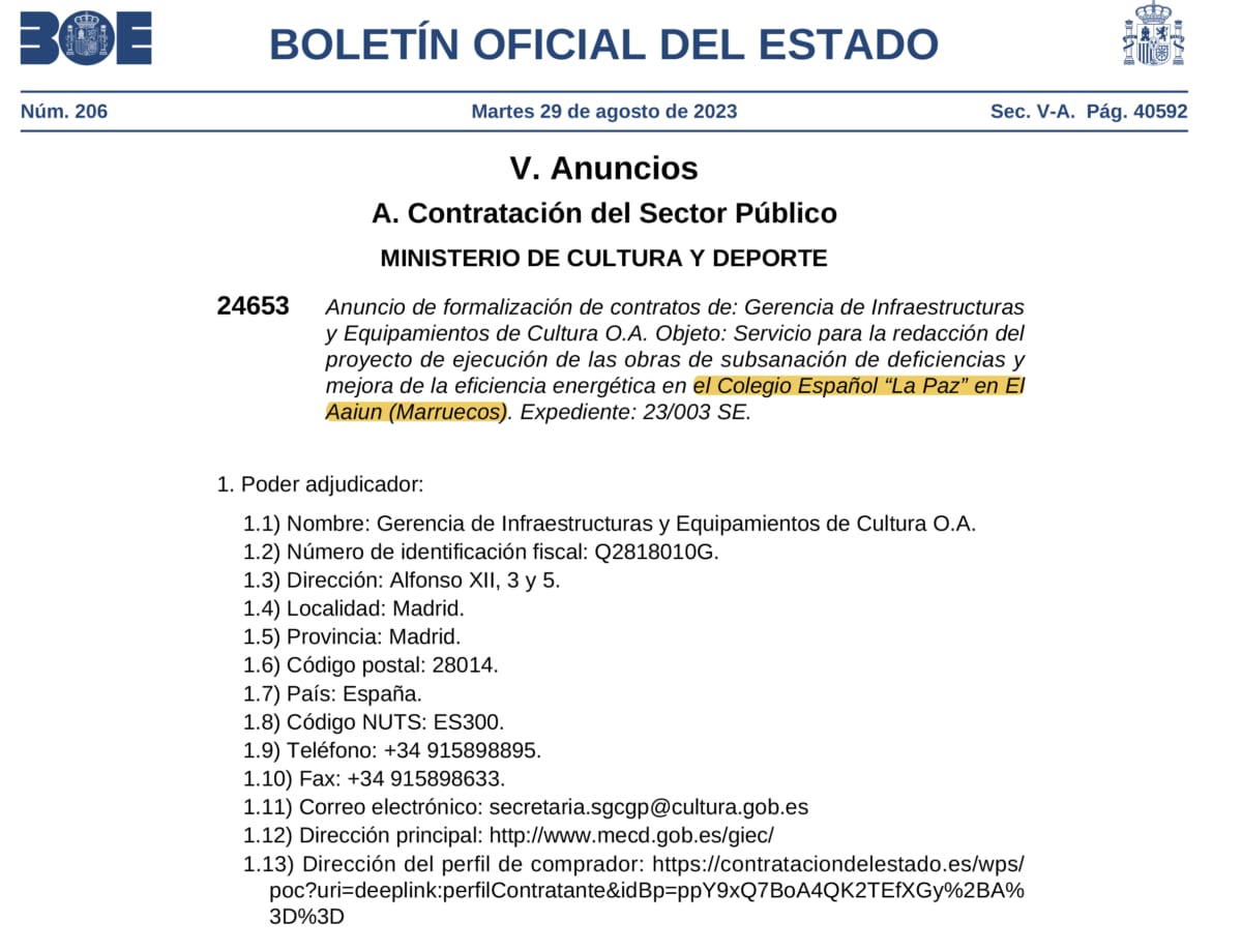 Bulletin officiel de l'Estat espagnol