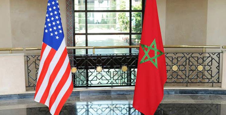 drapeau maroc etats unis
