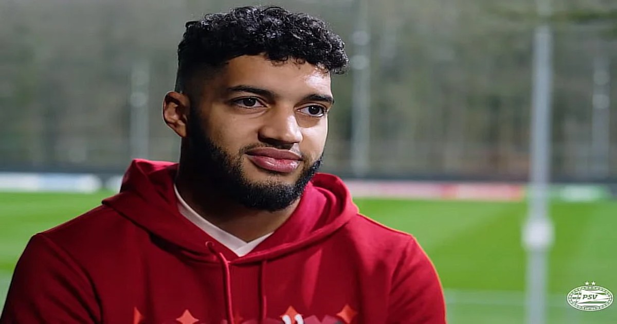 Ismael Saibari, lors d'une interview aprés la CAN 2023.
