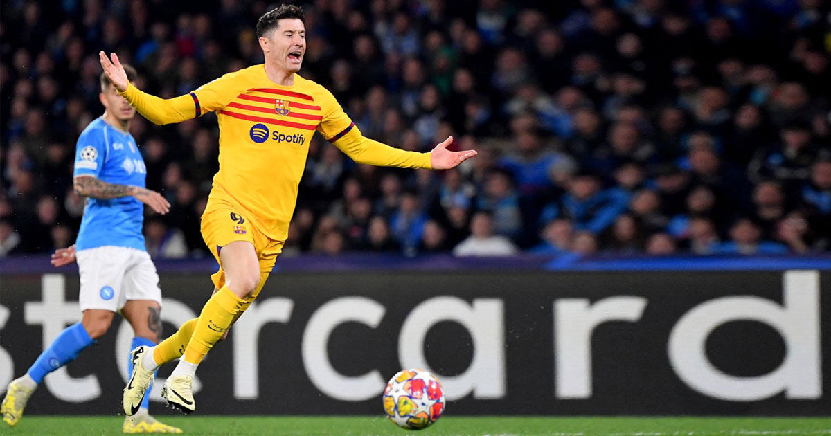 Vidéos. Ligue des champions: le Barça accrcohé par Naples (1-1)