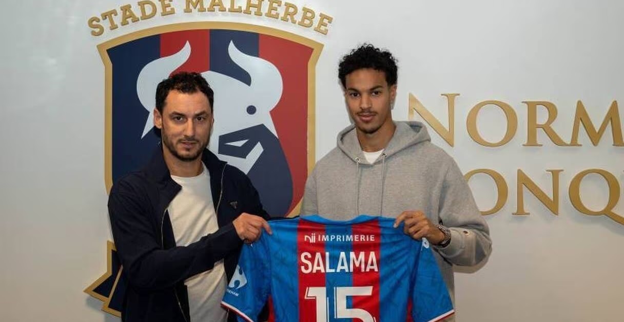 ligue 2 franco marocain amine salama caen