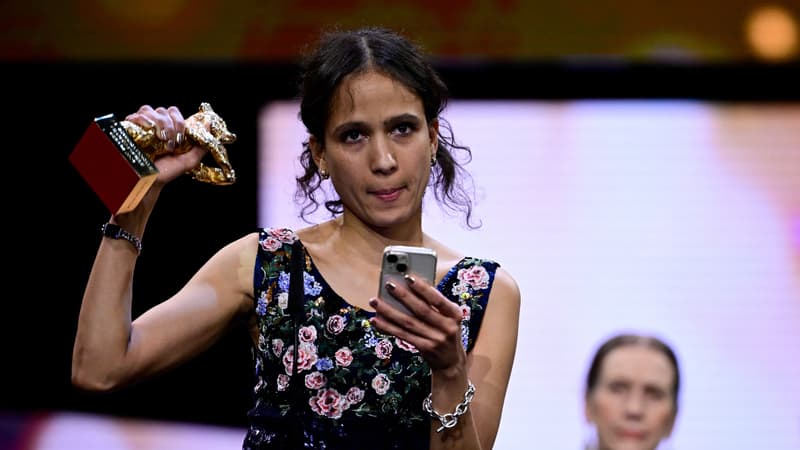 Mati Diop, Ours d'or à la main