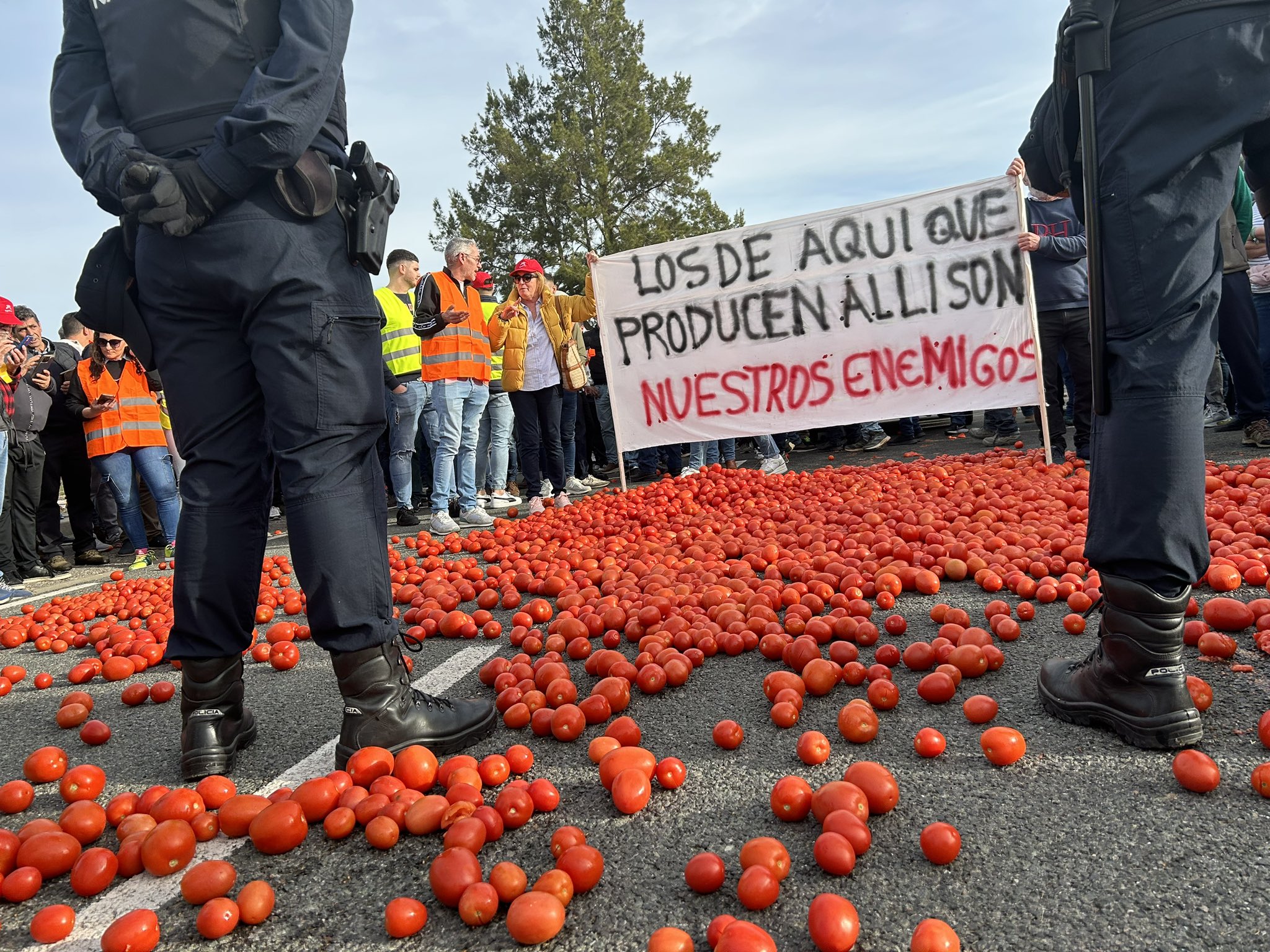 nouvelle journée de colère en andalousie