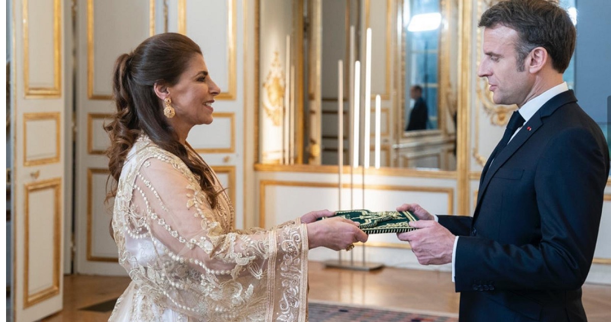 samira sitail president francais emmanuel macron