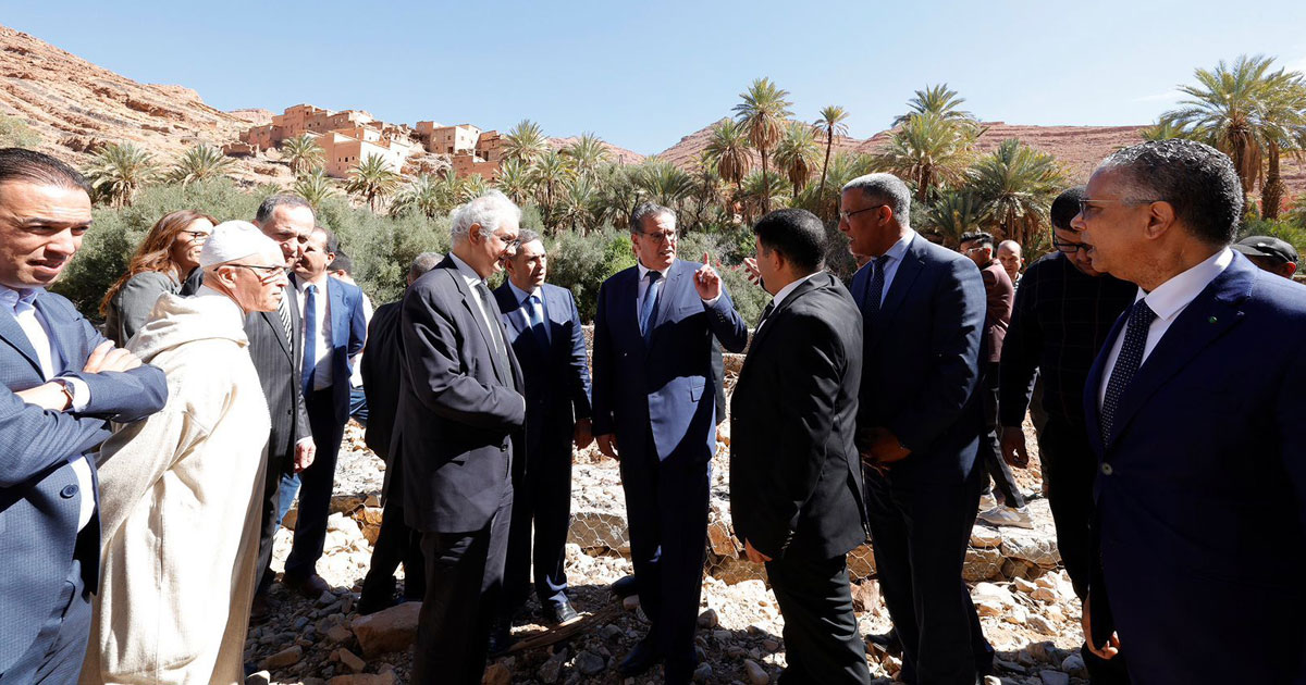 Tiznit : M.Akhannouch visite et lance plusieurs projets socio-économiques