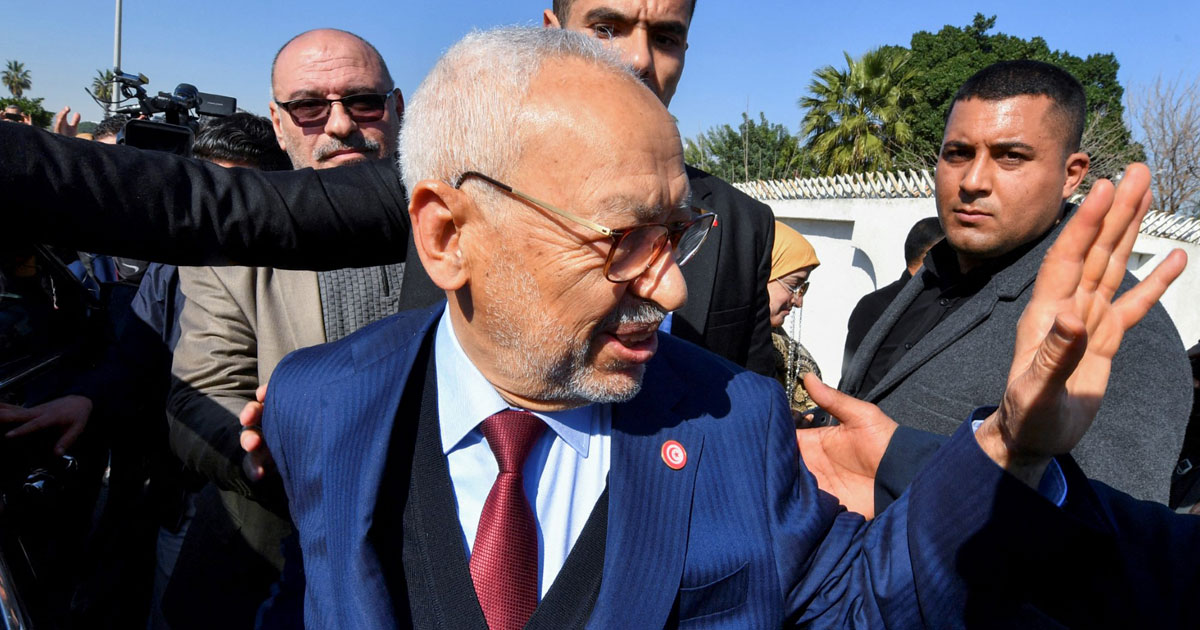 Tunisie: le chef du parti Ennahdha condamné à une nouvelle peine de trois ans de prison
