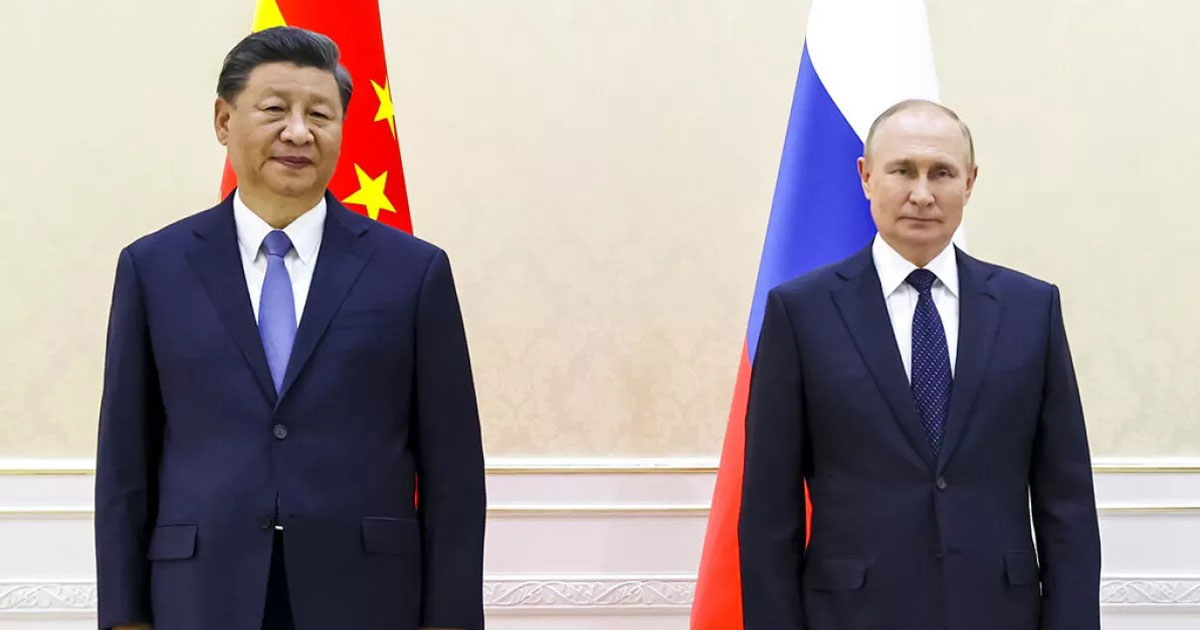 Xi et Poutine accusent les Etats-Unis d'"endiguement" et d'ingérence